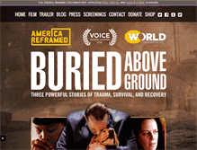 Tablet Screenshot of buriedaboveground.tv